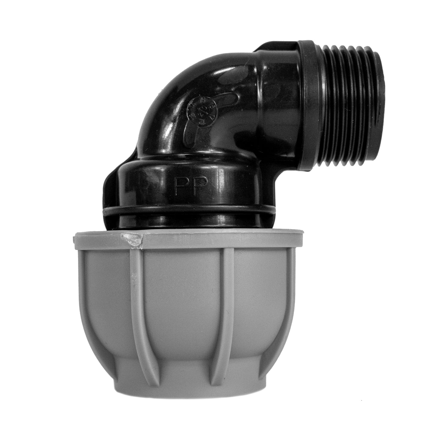 IBC 6-inch Cap Kit with 32mm MDPE Elbow