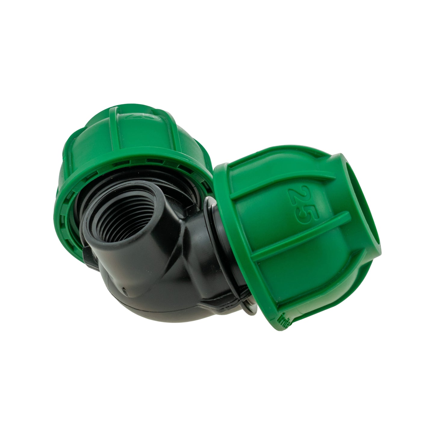 MDPE Elbow-Tee 25mm - 1/2in BSPM Drip Irrigation Fitting Pipe and Water Fitting