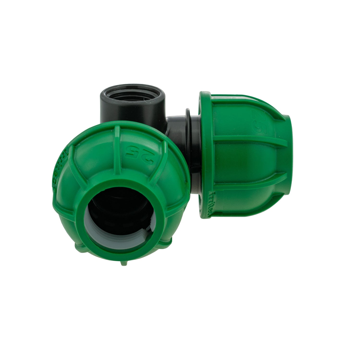 MDPE Elbow-Tee 25mm - 1/2in BSPM Drip Irrigation Fitting Pipe and Water Fitting