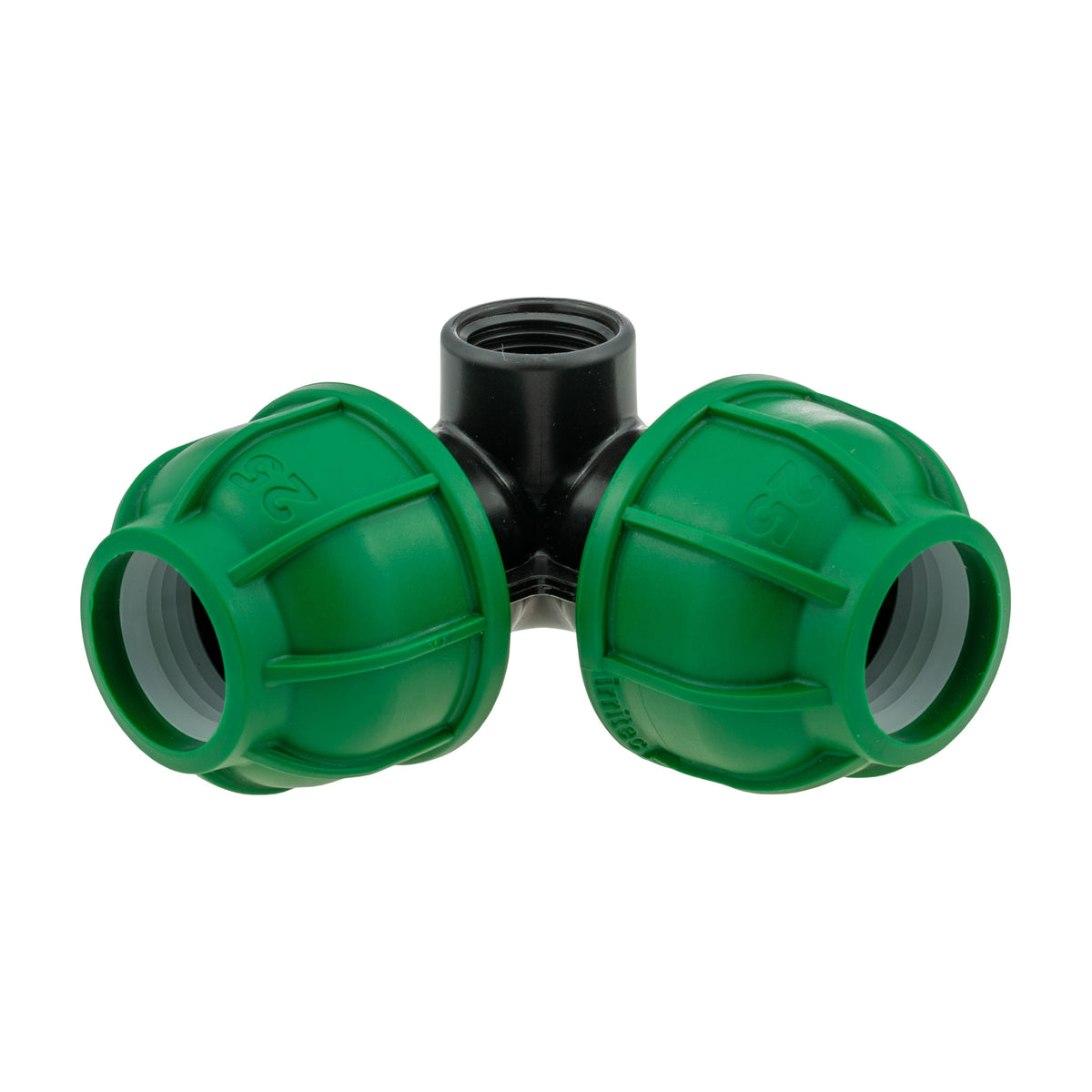 IBC 2” S60X6 Cap with MDPE Elbow Tee 25mm