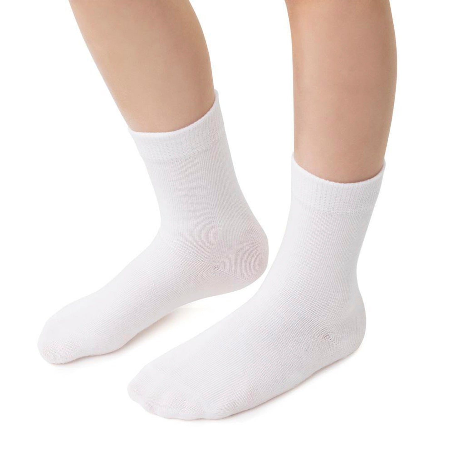 4 Pairs Childrens Organic Cotton Sensory Socks - Seamless Socks for Boys & Girls