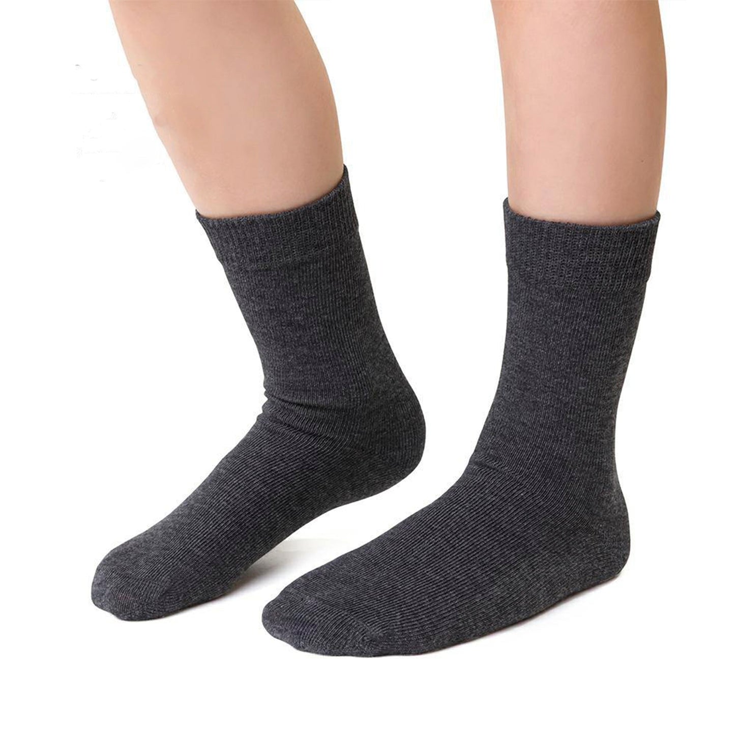 4 Pairs Childrens Organic Cotton Sensory Socks - Seamless Socks for Boys & Girls