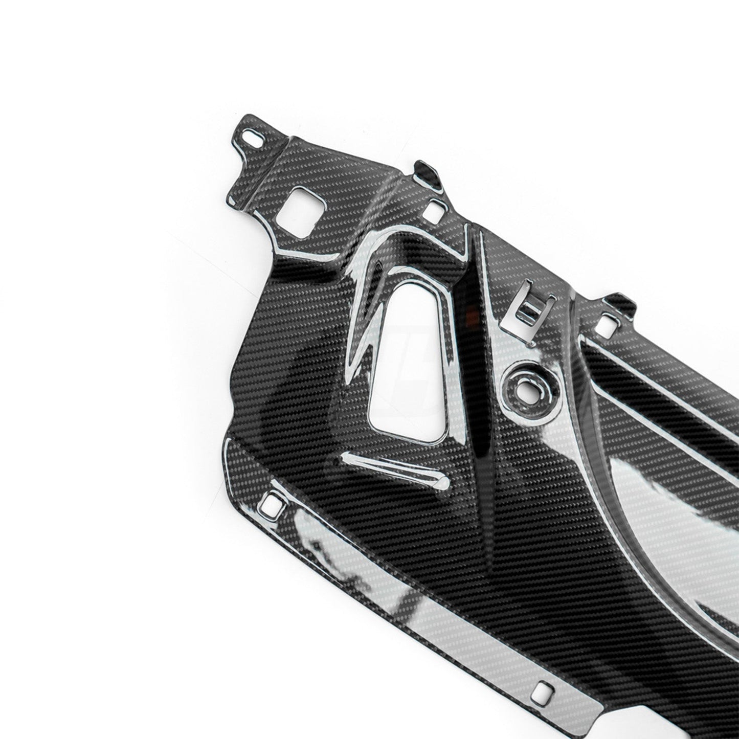 MHC+ BMW G90 & G99 M5 Full Replacement Radiator Cooling Shroud Slam Panel In Pre Preg Carbon Fibre