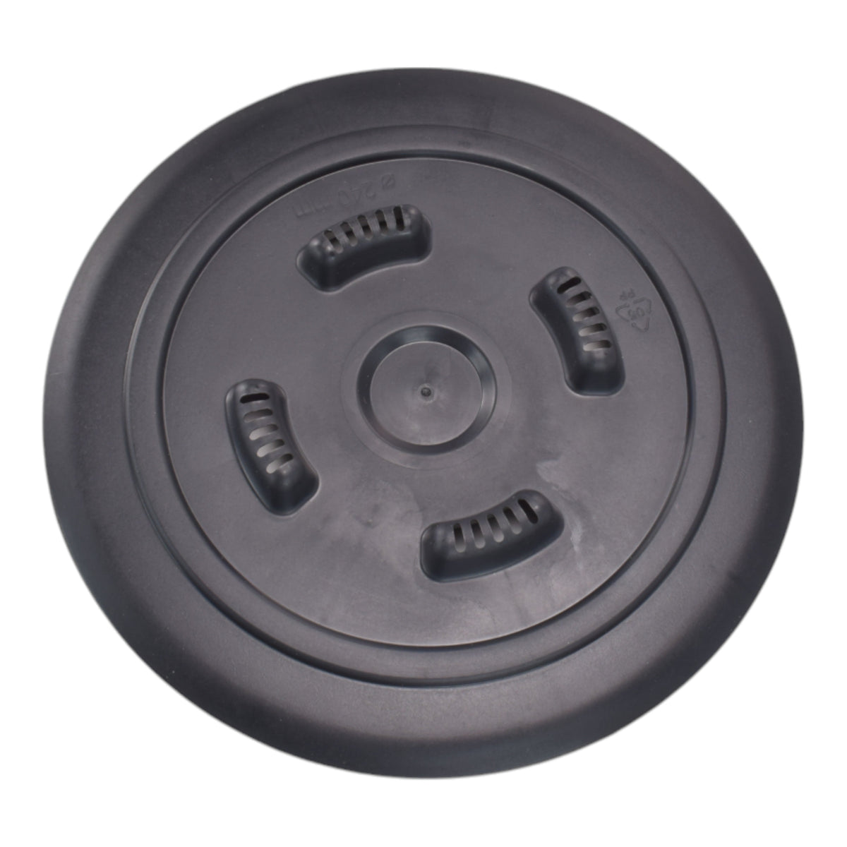 Mira Bowl Pot, Insert and Hole with Plug 300mm Gray