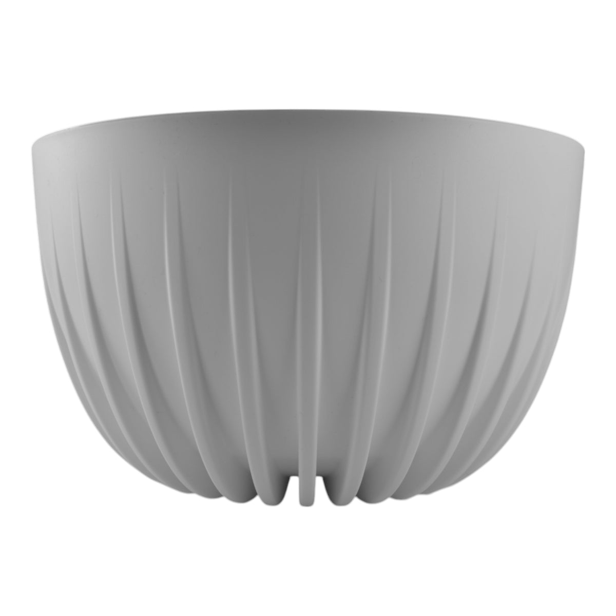 Mira Bowl Pot, Insert and Hole With Plug 240mm White