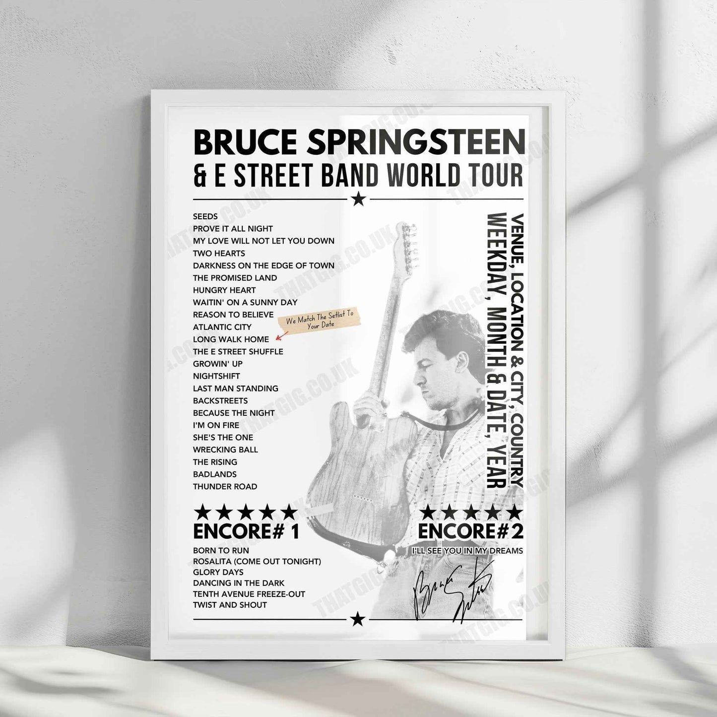 Bruce Springsteen at Citizens Bank Park, Philadelphia - 21st Aug 2024