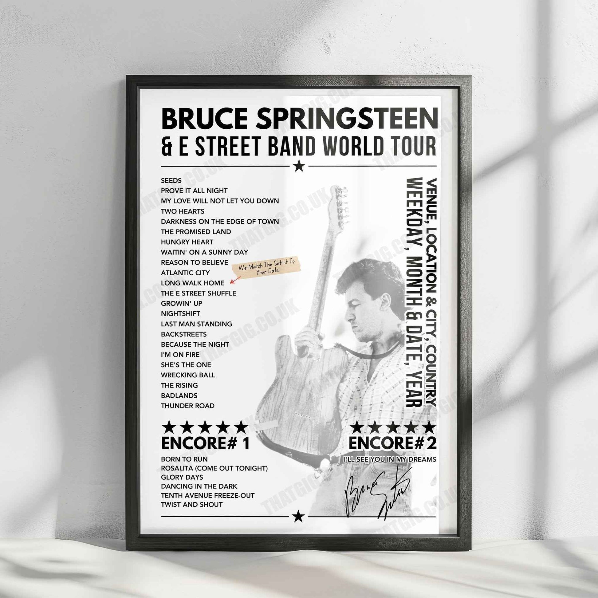 Bruce Springsteen at Citizens Bank Park, Philadelphia - 21st Aug 2024
