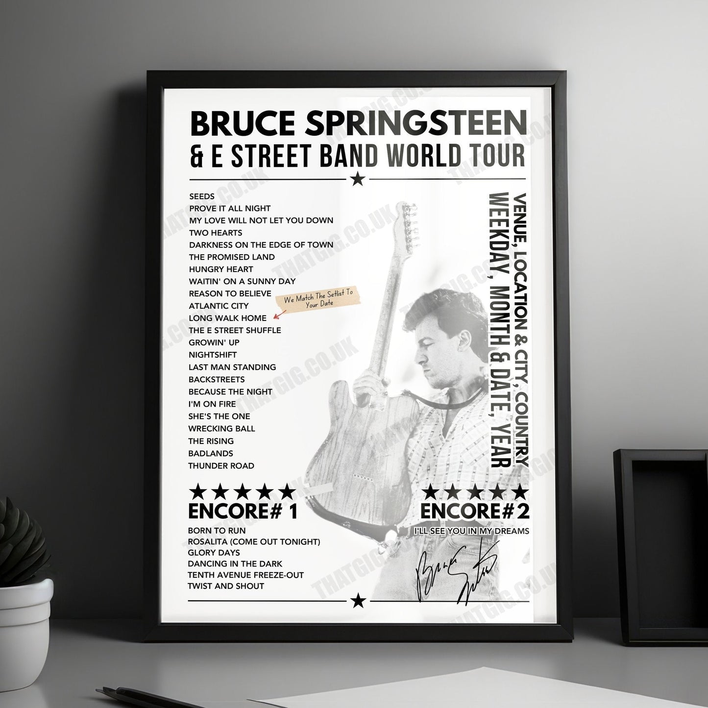 Bruce Springsteen at PPG Paints Arena, Pittsburgh - 18th Aug 2024