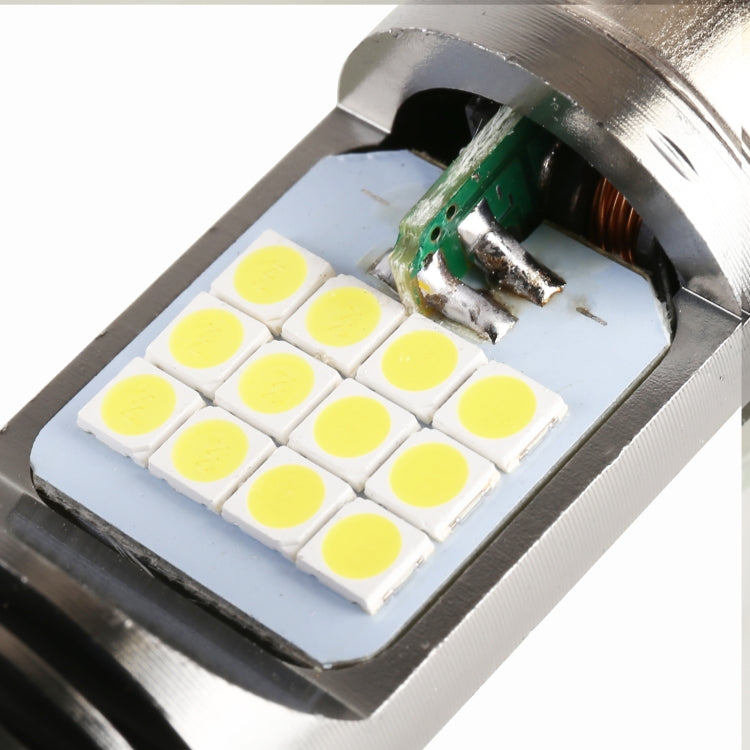 H4 DC12V / 7.4W Motorcycle LED Headlight with 24LEDs SMD-3030 Lamp Beads