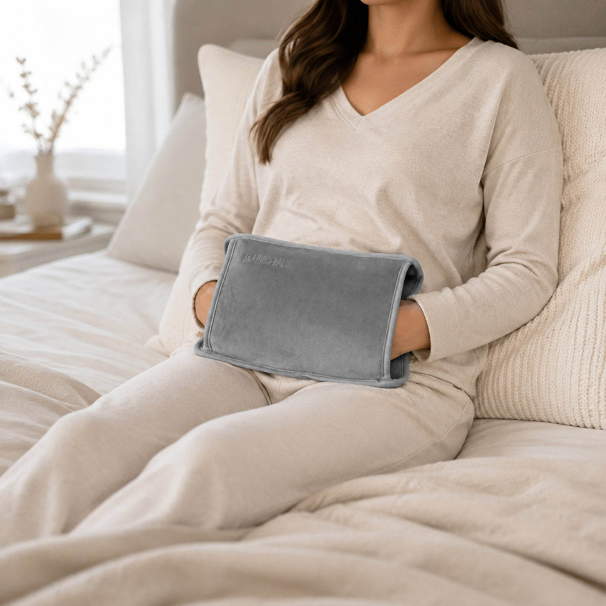 Rechargeable Heat Pad with Hand Warmer Pockets