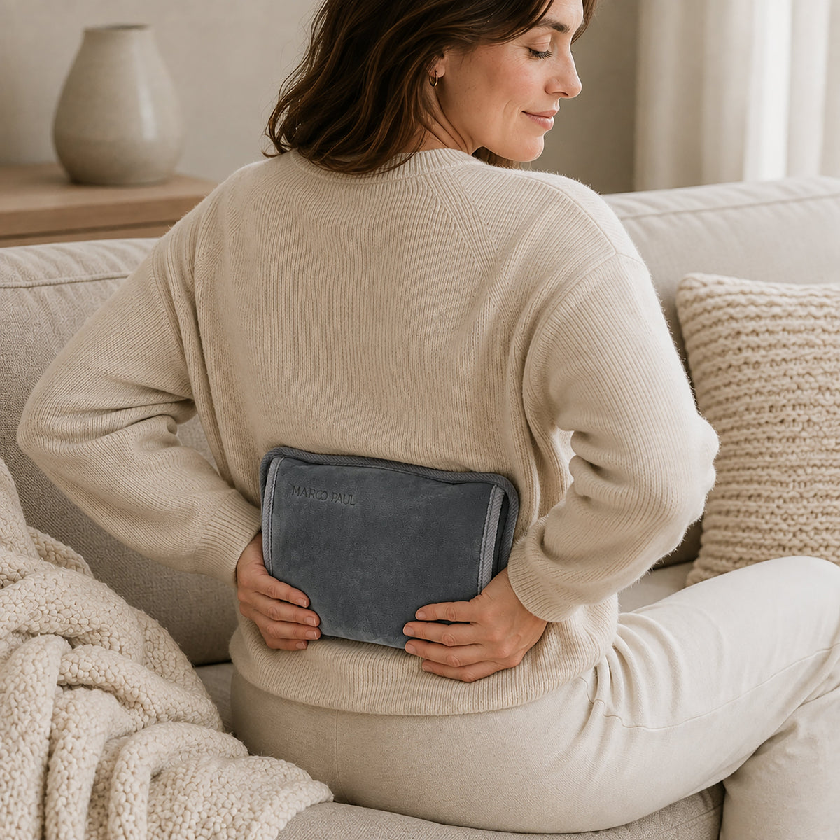Rechargeable Heat Pad with Hand Warmer Pockets