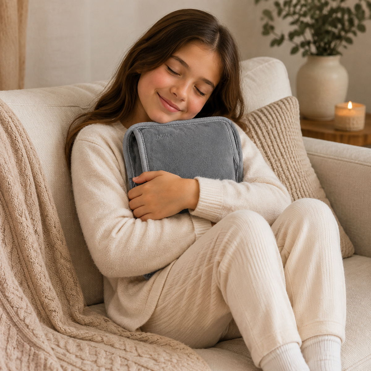 Rechargeable Heat Pad with Hand Warmer Pockets