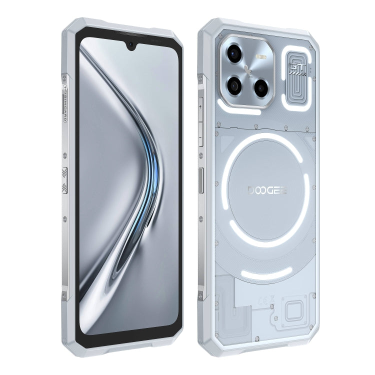 [HK Warehouse] DOOGEE Blade GT 5G Rugged Phone, 12GB+256GB, 6.72 inch Android 14 Dimensity 7050 Octa Core, Network: 5G, OTG, NFC, LED Light Effect (White)