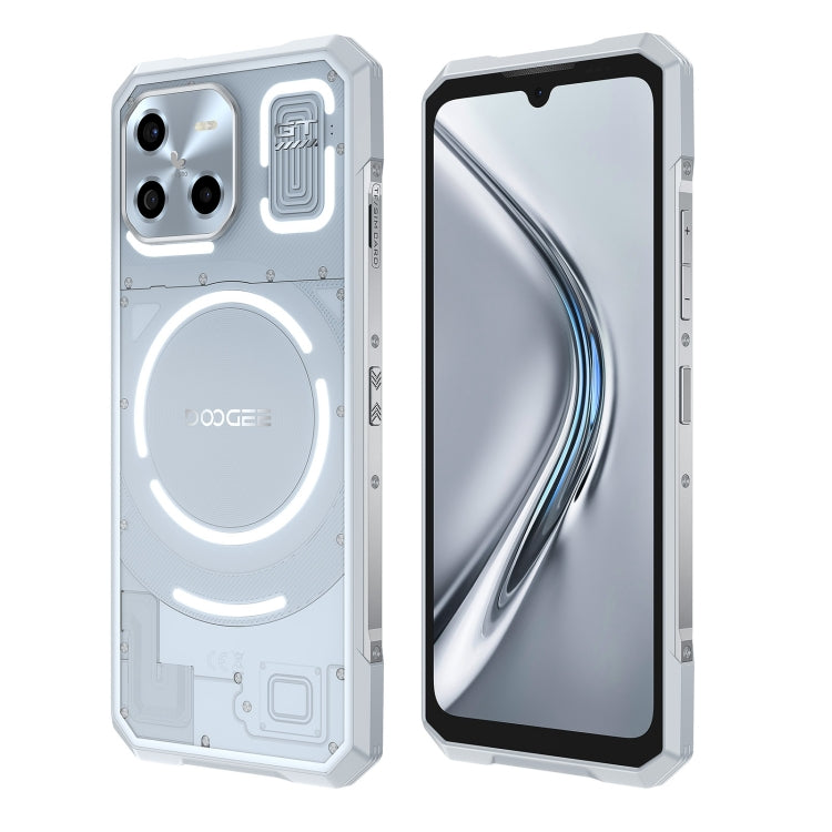 [HK Warehouse] DOOGEE Blade GT 5G Rugged Phone, 12GB+256GB, 6.72 inch Android 14 Dimensity 7050 Octa Core, Network: 5G, OTG, NFC, LED Light Effect (White)