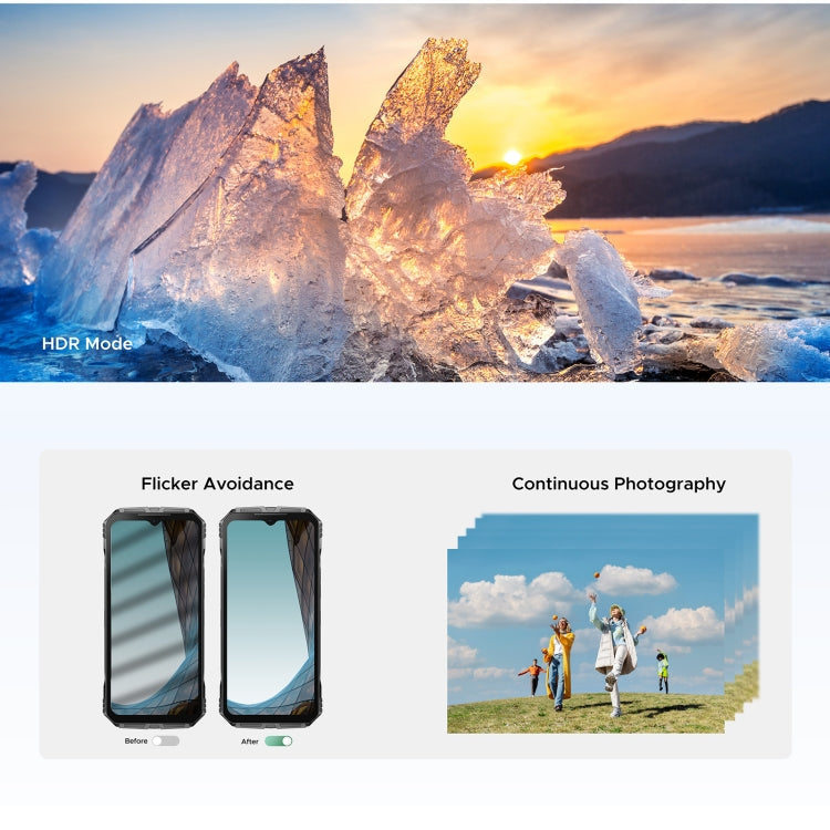 [HK Warehouse] DOOGEE S118 Rugged Phone, 12GB+512GB, 6.58 inch Android 14 MediaTek Helio G99 Octa Core, Network: 4G, OTG, NFC (Black Green)