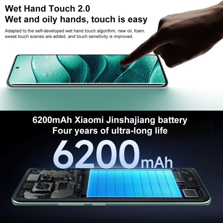 Xiaomi Redmi Note 14 Pro+, 12GB+512GB, 6.67 inch Xiaomi HyperOS Snapdragon 7s Gen 3 Octa Core, NFC, Network: 5G (Green)