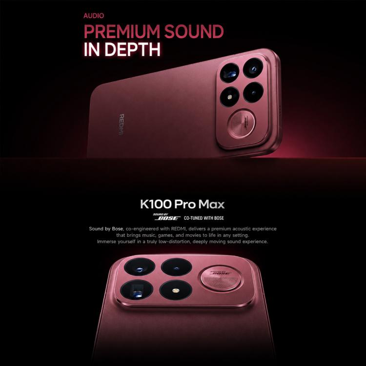 Xiaomi Redmi K100 Pro Max, 12GB+512GB, 6.9 inch Xiaomi HyperOS 3 Snapdragon 8 Elite Gen 5 Octa Core, NFC, Network: 5G, 12GB+512GB