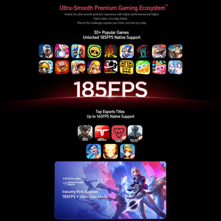 Xiaomi Redmi K100 Pro Max, 16GB+1TB, 6.9 inch Xiaomi HyperOS 3 Snapdragon 8 Elite Gen 5 Octa Core, NFC, Network: 5G, 16GB+1TB