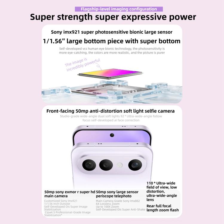 vivo S50 Pro mini, 16GB+512GB, 3D Fingerprint, 6.31 inch Android 16 OriginOS 6 Snapdragon 8 Gen 5 Octa Core, OTG, NFC, Network: 5G, Support Google Play, 16GB+512GB
