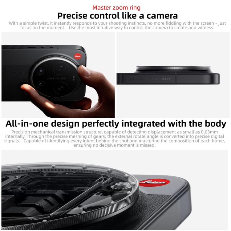 Xiaomi 17 Ultra By Leica, 16GB+1TB, 3D Ultrasonic Fingerprint, 6.9 inch Xiaomi HyperOS 3 Snapdragon 8 Elite Gen 5 Octa Core, NFC, Network: 5G, By Leica, 16GB+1TB