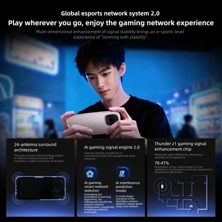 vivo iQOO Z11 Turbo, 16GB+256GB, Ultrasonic 3D Fingerprint, 6.59 inch Android 16 OriginOS 6 Snapdragon 8 Gen 5 Octa Core, OTG, NFC, Network: 5G, 16GB+256GB