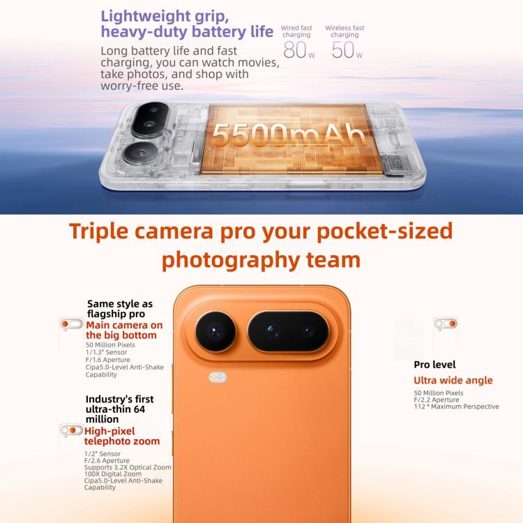 Honor Magic8 Pro Air, 12GB+512GB, Screen Fingerprint, 6.31 inch MagicOS 10.0 / Android 16 Dimensity 9500 Octa Core, Network: 5G, NFC, OTG, 12GB+512GB