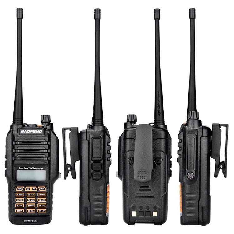 BaoFeng BF-UV9R Plus 10W Waterproof Dual Band Radio Handheld Antenna Walkie Talkie, EU Plug, BF-UV9Rplus EU Plug