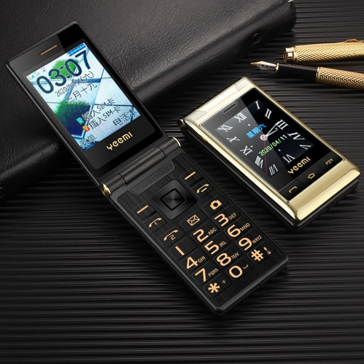 2.8 inch + 2.4 inch, 5900mAh Battery, Support FM, SOS, GSM, Family Number, Big Keys, Dual SIM