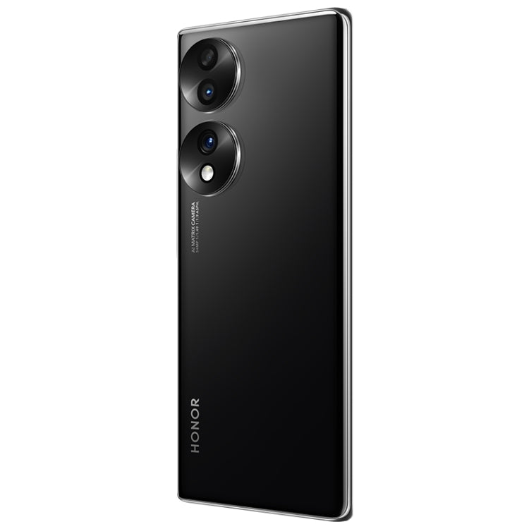 Triple Back Cameras, Screen Fingerprint Identification,  6.67 inch Magic UI 6.1 Qualcomm Snapdragon 778G Plus Octa Core up to 2.5GHz, Network: 5G, OTG, NFC, Not Support Google Play, Honor 70 5G 12GB+512GB