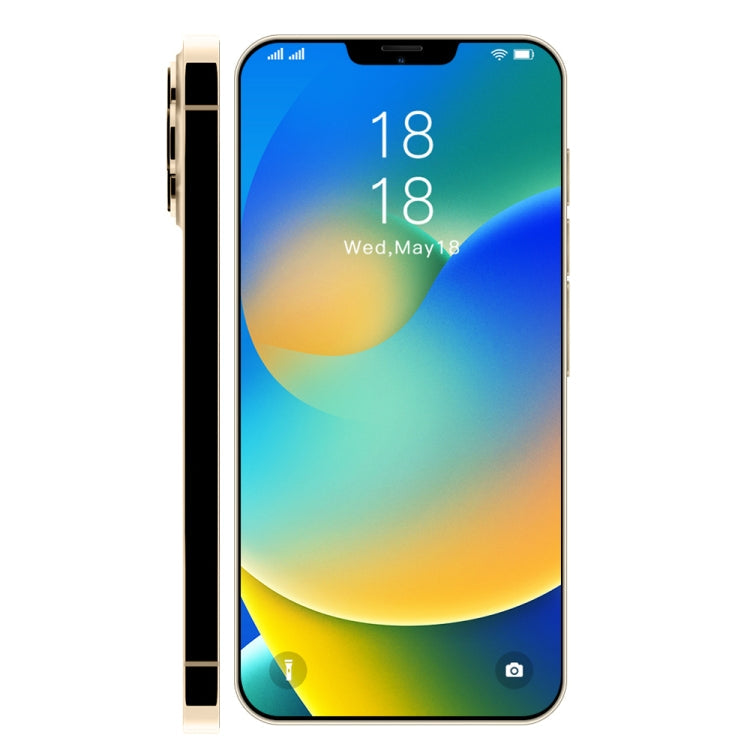 Face Identification, Android 6.0 Spreadtrum 7731G Quad Core, Network: 3G, Dual SIM, i13 Pro Max N83 1GB+16GB