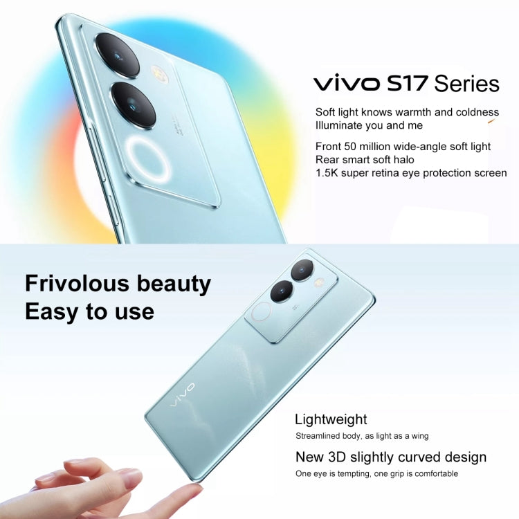 Dual Back Cameras, Screen Fingerprint Identification, 4600mAh Battery, 6.78 inch Android 13 OriginOS 3 Snapdragon 778G+ Octa Core up to 2.5GHz, OTG, NFC, Network: 5G, 12GB+512GB