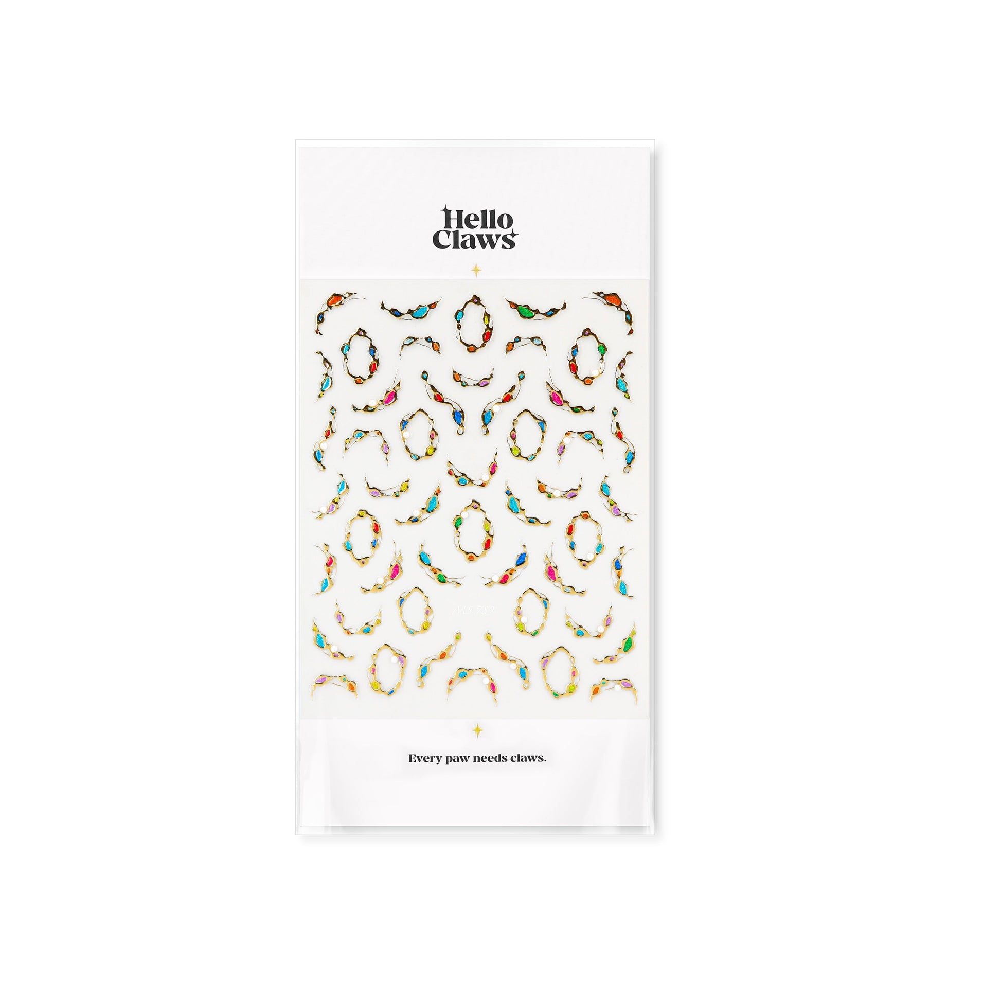 Hello Claws | Gemstone Necklace Nail Deco Sticker