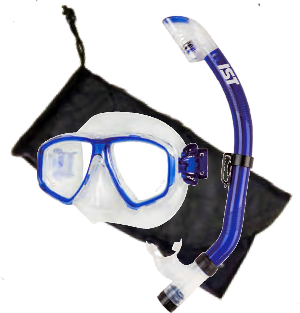 Beaver Blue Global Mask & Snorkel Set