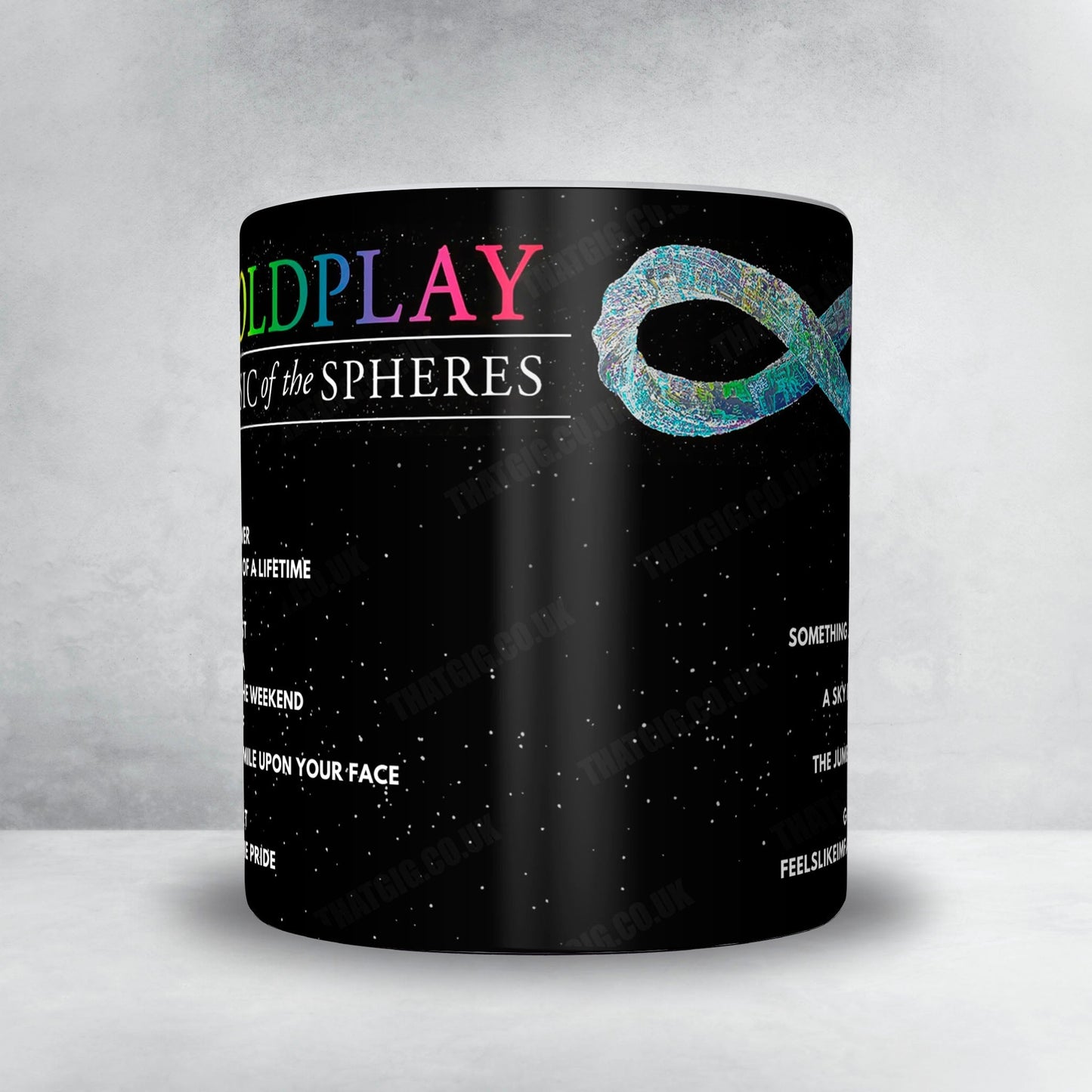 Coldplay Setlist Mug - Eden Park, Auckland - November 13th, 2024