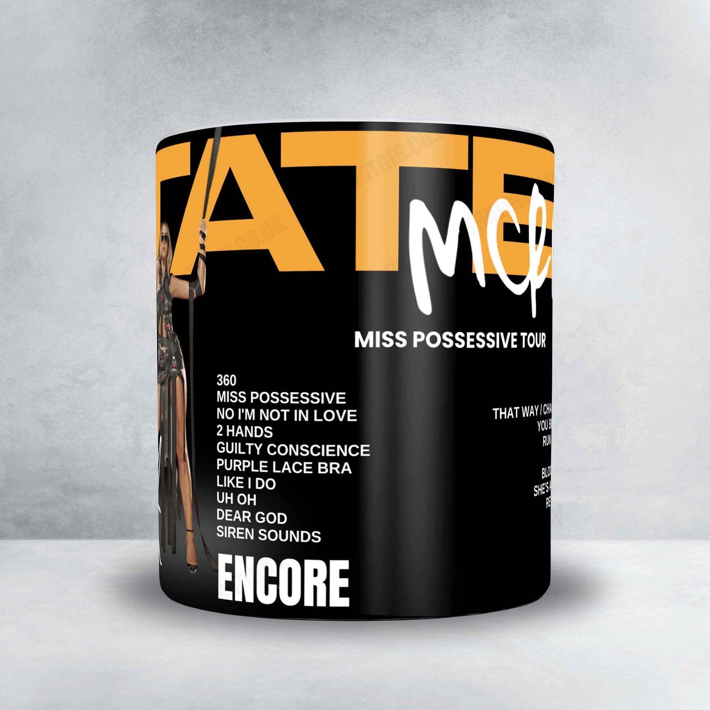 Tate McRae Setlist Poster - 3Arena, Dublin - May 17th, 2025