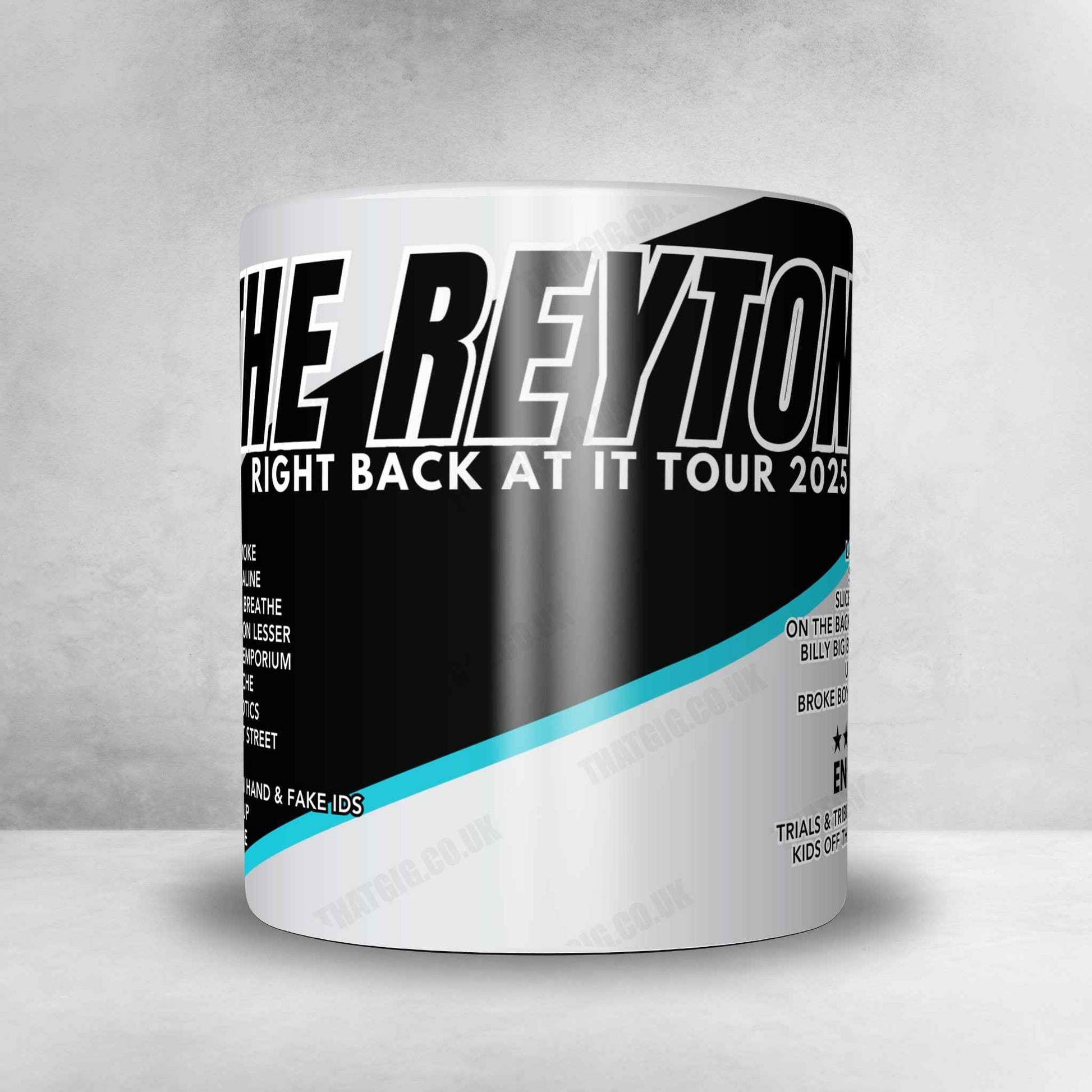 The Reytons Setlist Poster - Metro Theatre, Sydney - October 4th, 2024