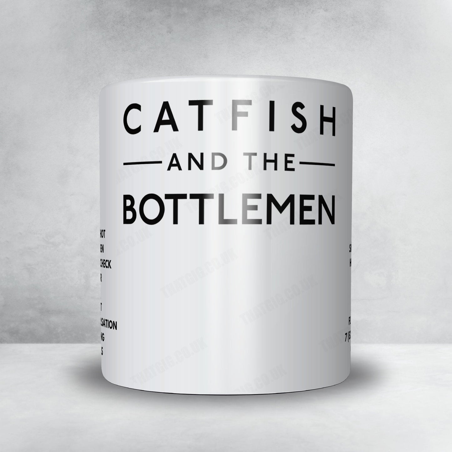 Catfish and the Bottlemen Setlist Mug - Exhibition, London - February 8th, 2020