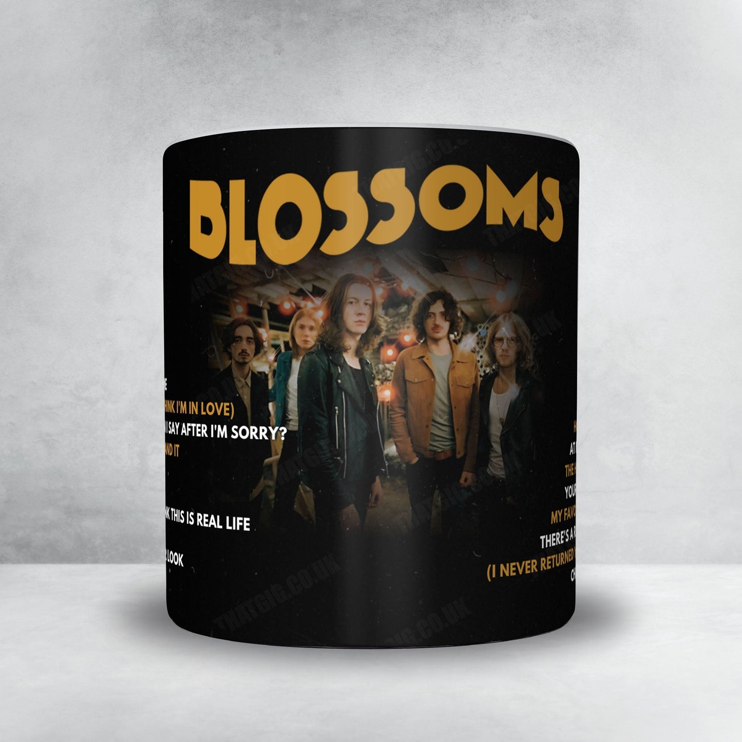 Blossoms Setlist Poster - Forum Theatre, Melbourne - March 11th, 2025