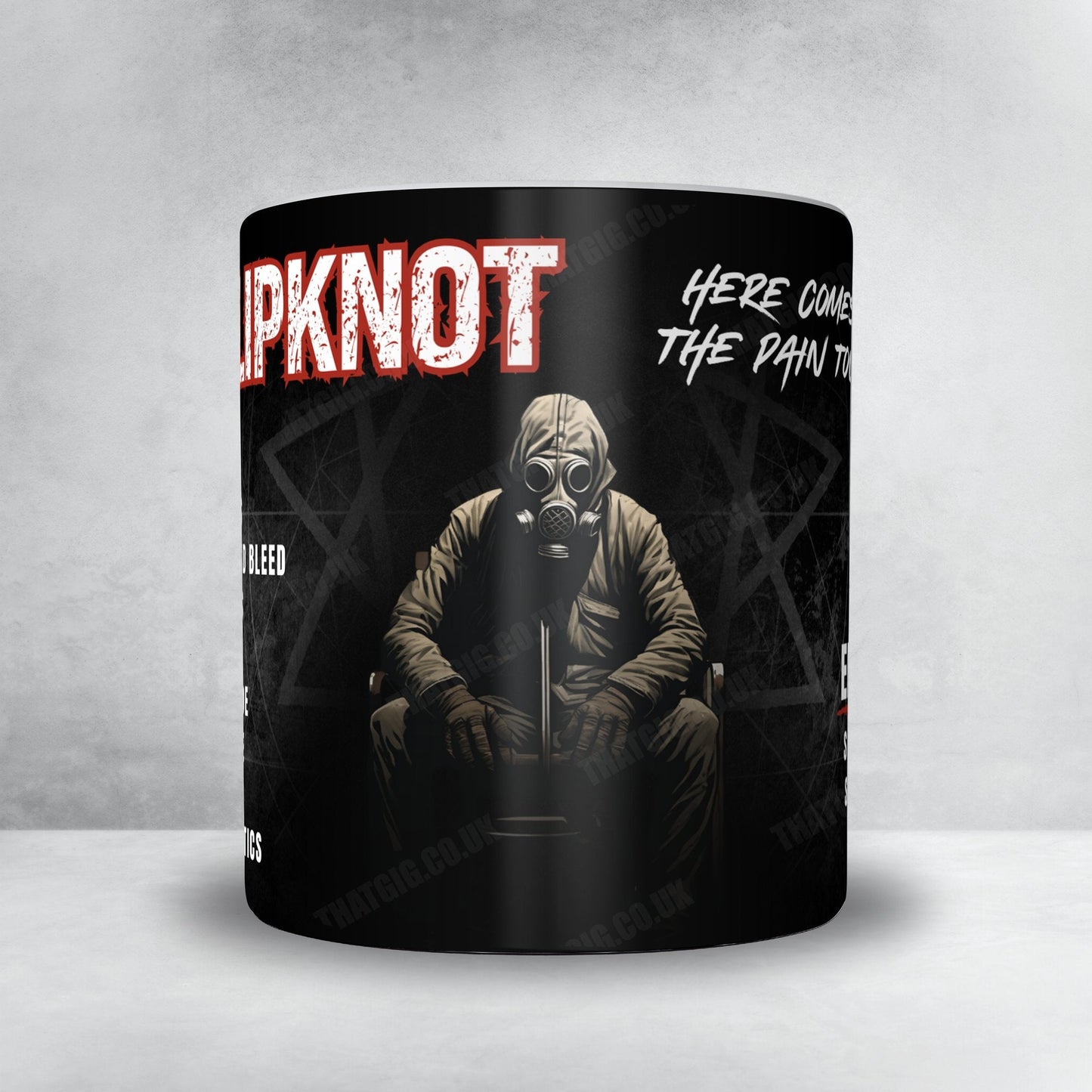 Slipknot Setlist Mug - Ruoff Music Center, Noblesville, IN, USA - August 6th, 2024