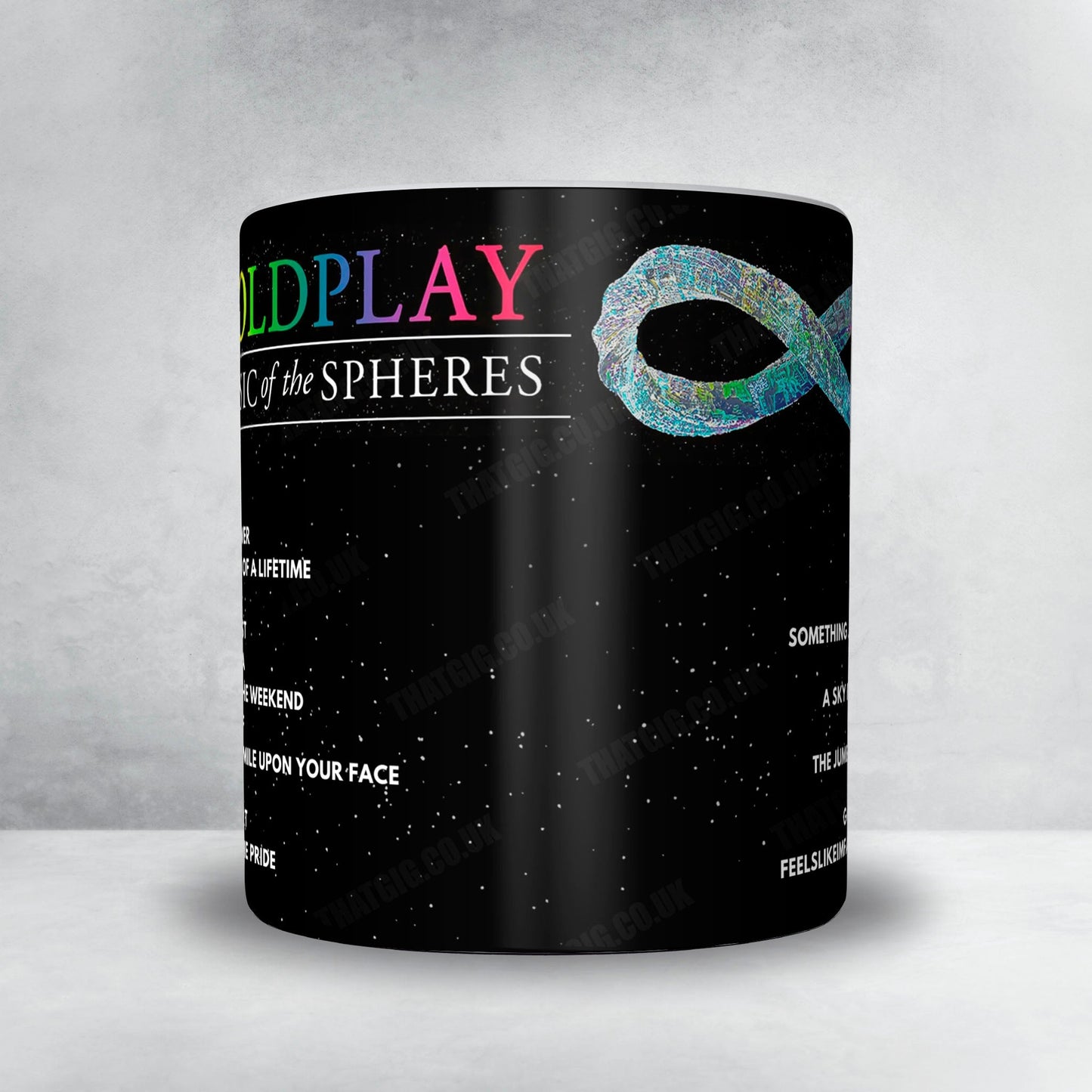 Coldplay Setlist Mug - National Stadium, Singapore - January 26th, 2024