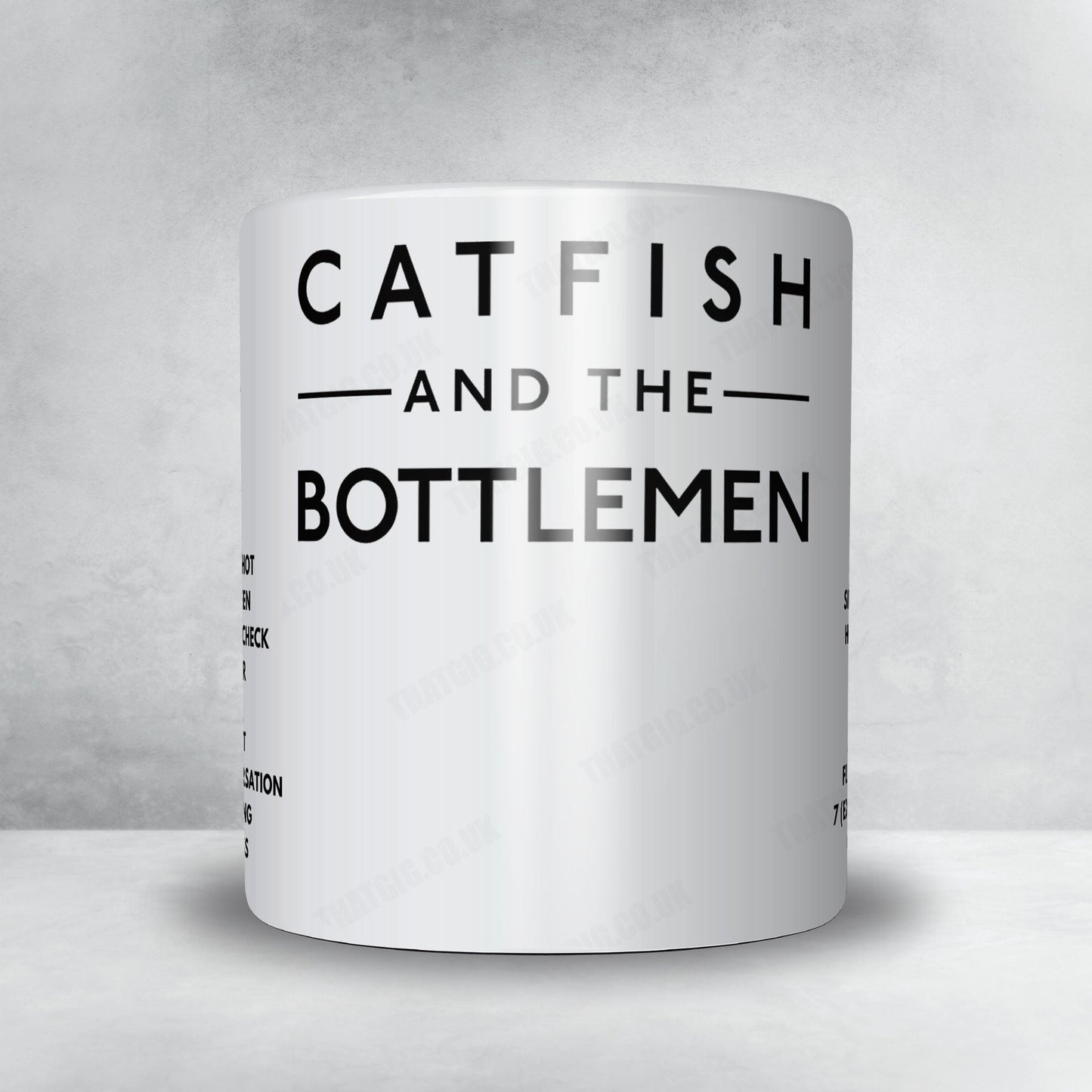 Catfish and the Bottlemen Setlist Poster - Singleton Park, Swansea - September 4th, 2021