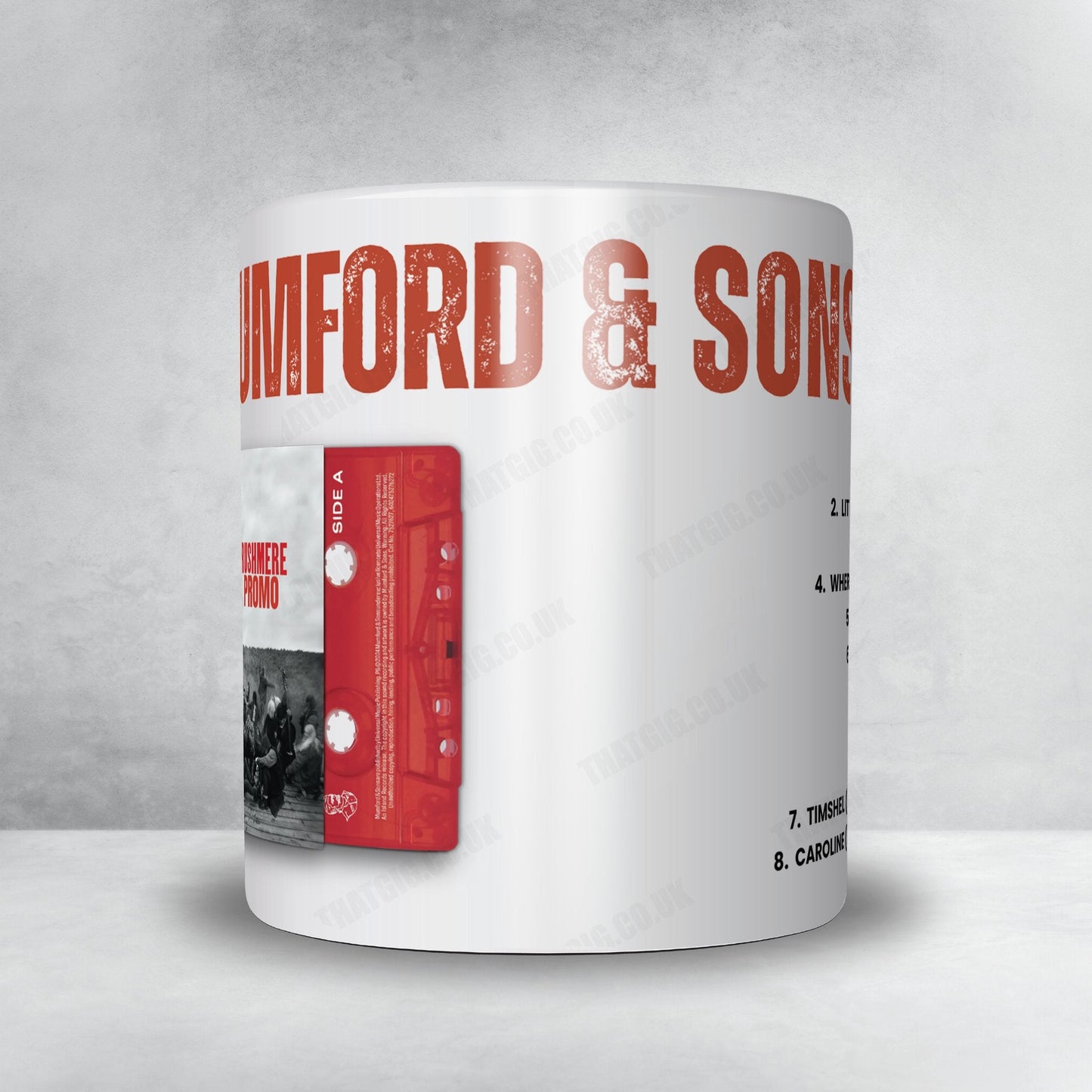 Mumford & Sons Setlist Poster - The Marble Factory, Bristol - March 31st, 2025