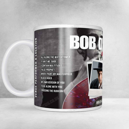 Bob Dylan Setlist Mug - Royal Albert Hall, London, England - November 14th, 2024