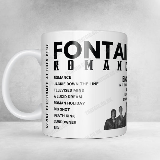 Fontaines D.C. Setlist Mug - The Warehouse, Manchester - November 29th, 2024