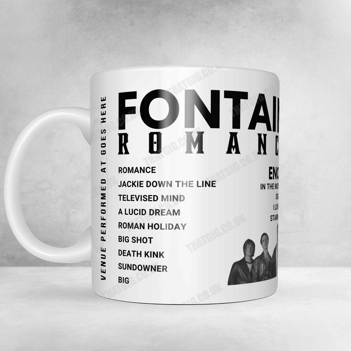 Fontaines D.C. Setlist Poster - Brooklyn Paramount, Brooklyn, USA - October 16th, 2024