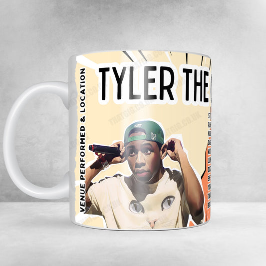 Tyler, The Creator Setlist Mug - Crypto.com Arena, Los Angeles, CA - February 17th, 2025