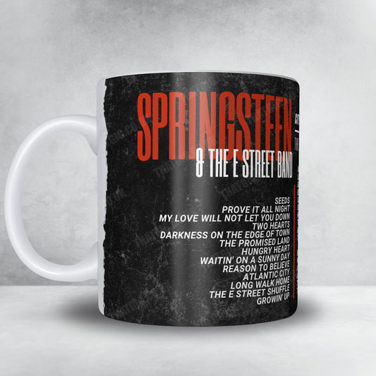 Bruce Springsteen Setlist Mug - Orange Vélodrome, Marseille - May 31st, 2025