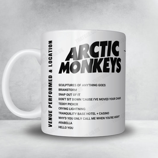 Arctic Monkeys Setlist Mug - Emirates Stadium, London - June 16th, 2023