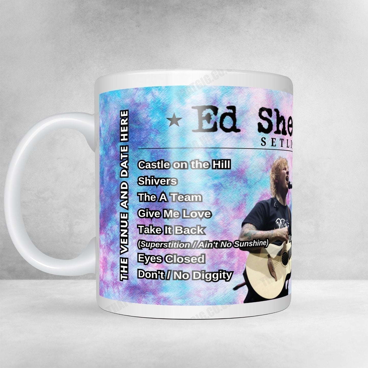 Ed Sheeran Setlist Poster - Principality Stadium - May 28th, 2022