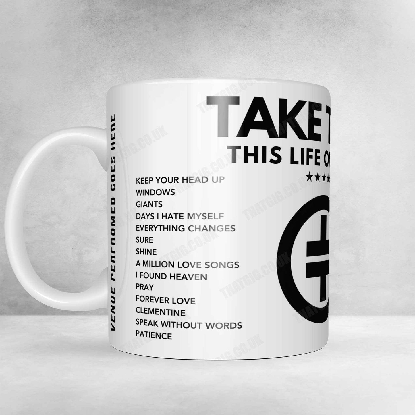 Take That Setlist Poster - First Direct Arena Leeds - April 17th, 2024